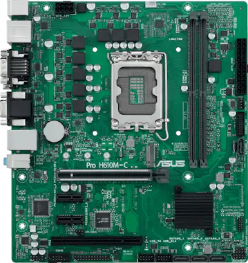 Asus ASUS Pro H610M-C-CSM Intel H610 LGA 1700 micro ATX Asus ASUS Pro H610M-C-CSM Intel H610 LGA 1700 micro ATX