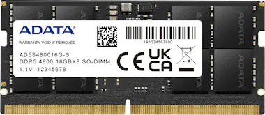 Adata ADATA AD5S480016G-S módulo de memoria 16 GB 1 x 16 Adata ADATA AD5S480016G-S módulo de memoria 16 GB 1 x 16