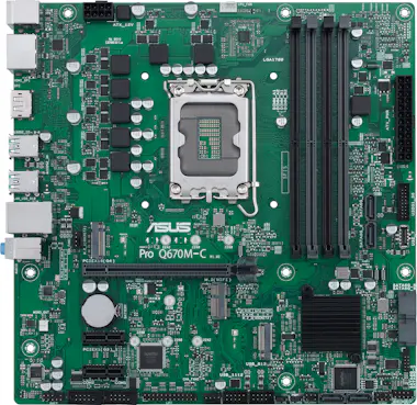 Asus ASUS PRO Q670M-C-CSM Intel Q670 LGA 1700 micro ATX Asus ASUS PRO Q670M-C-CSM Intel Q670 LGA 1700 micro ATX