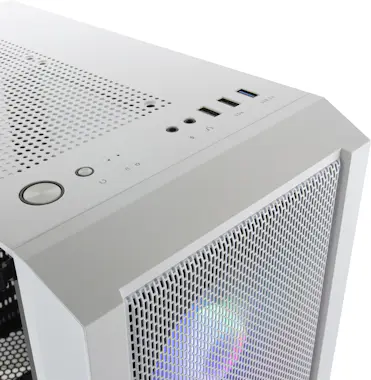 Mars Gaming Mars Gaming MC-C Blanco Caja PC ATX Panel Frontal Mars Gaming Mars Gaming MC-C Blanco Caja PC ATX Panel Frontal
