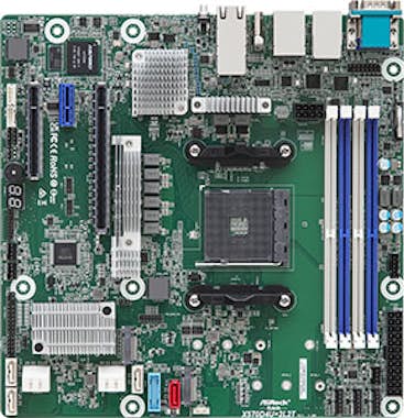 Asrock Asrock X570D4U-2L2T/BCM placa base AMD X570 Zócalo Asrock Asrock X570D4U-2L2T/BCM placa base AMD X570 Zócalo