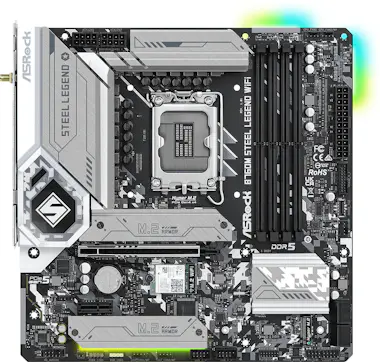 Asrock Asrock B760M Steel Legend WiFi Intel B760 LGA 1700 Asrock Asrock B760M Steel Legend WiFi Intel B760 LGA 1700