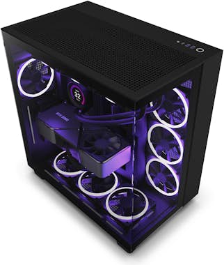 NZXT NZXT H9 All Black Midi Tower Negro NZXT NZXT H9 All Black Midi Tower Negro