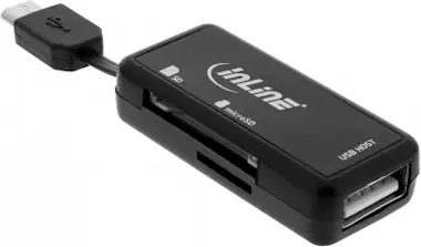 InLine InLine 66776 lector de tarjeta USB 2.0 Negro InLine InLine 66776 lector de tarjeta USB 2.0 Negro