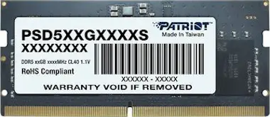 Patriot Memory Patriot Memory Signature PSD516G560081S módulo de Patriot Memory Patriot Memory Signature PSD516G560081S módulo de