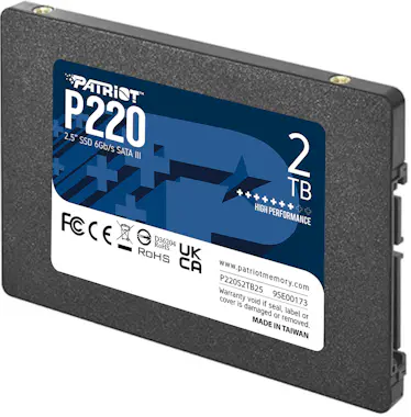 Patriot Memory Patriot Memory P220 2TB 2.5"" Serial ATA III Patriot Memory Patriot Memory P220 2TB 2.5"" Serial ATA III