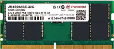 Transcend Transcend JetMemory JM4800ASE-32G módulo de memori Transcend Transcend JetMemory JM4800ASE-32G módulo de memori