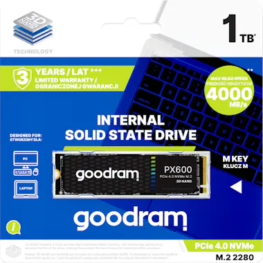 GOODRAM Goodram SSDPR-PX600-250-80 unidad de estado sólido GOODRAM Goodram SSDPR-PX600-250-80 unidad de estado sólido