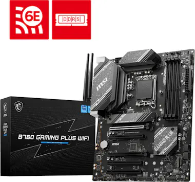 MSI MSI B760 GAMING PLUS WIFI placa base Intel B760 LG MSI MSI B760 GAMING PLUS WIFI placa base Intel B760 LG