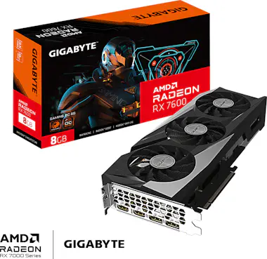 Gigabyte Gigabyte Radeon RX 7600 GAMING OC 8G AMD 8 GB GDDR Gigabyte Gigabyte Radeon RX 7600 GAMING OC 8G AMD 8 GB GDDR