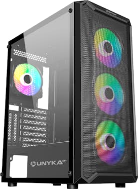 UNYKAch UNYKAch ATX Armor 3GEN USB Type C 3.1 Torre Negro UNYKAch UNYKAch ATX Armor 3GEN USB Type C 3.1 Torre Negro