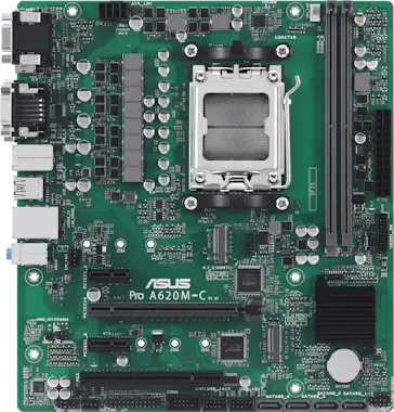 Asus ASUS PRO A620M-C-CSM AMD A620 Zócalo AM5 micro ATX Asus ASUS PRO A620M-C-CSM AMD A620 Zócalo AM5 micro ATX