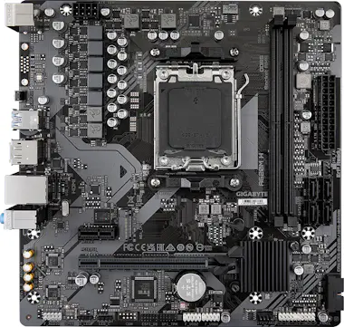 Gigabyte Gigabyte A620M H (rev. 1.0) AMD A620 Zócalo AM5 mi Gigabyte Gigabyte A620M H (rev. 1.0) AMD A620 Zócalo AM5 mi