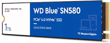 Western Digital Western Digital Blue SN580 M.2 1 TB PCI Express 4. Western Digital Western Digital Blue SN580 M.2 1 TB PCI Express 4.