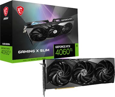 MSI MSI GEFORCE RTX 4060 Ti GAMING X SLIM 16G tarjeta MSI MSI GEFORCE RTX 4060 Ti GAMING X SLIM 16G tarjeta