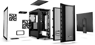 Be quiet! be quiet! Shadow Base 800 Black Midi Tower Negro Be quiet! be quiet! Shadow Base 800 Black Midi Tower Negro