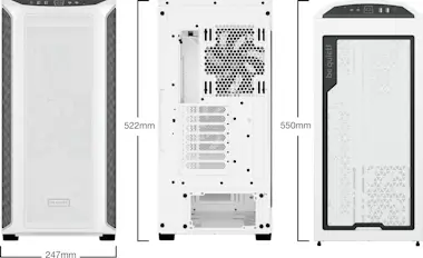 Be quiet! be quiet! Shadow Base 800 DX White Midi Tower Blan Be quiet! be quiet! Shadow Base 800 DX White Midi Tower Blan