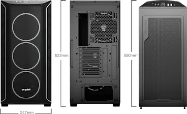 Be quiet! be quiet! Shadow Base 800 FX Black Midi Tower Negr Be quiet! be quiet! Shadow Base 800 FX Black Midi Tower Negr