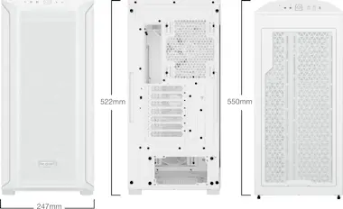 Be quiet! be quiet! Shadow Base 800 FX White Midi Tower Blan Be quiet! be quiet! Shadow Base 800 FX White Midi Tower Blan