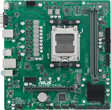 Asus ASUS PRO A620M-DASH-CSM AMD A620 Zócalo AM5 micro Asus ASUS PRO A620M-DASH-CSM AMD A620 Zócalo AM5 micro