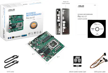 Asus ASUS PRO H610T-CSM Intel H610 LGA 1700 mini ITX Asus ASUS PRO H610T-CSM Intel H610 LGA 1700 mini ITX