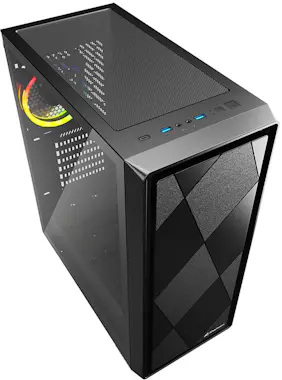 Sharkoon Sharkoon VS8 RGB Midi Tower Negro Sharkoon Sharkoon VS8 RGB Midi Tower Negro