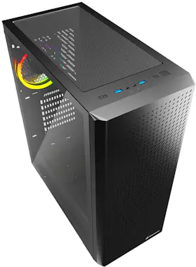 Sharkoon Sharkoon VS9 RGB Midi Tower Negro Sharkoon Sharkoon VS9 RGB Midi Tower Negro