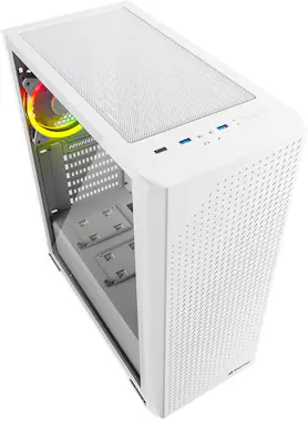 Sharkoon Sharkoon VS9 RGB Midi Tower Blanco Sharkoon Sharkoon VS9 RGB Midi Tower Blanco
