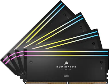 Corsair Corsair Dominator Titanium CMP64GX5M4B6400C32 módu Corsair Corsair Dominator Titanium CMP64GX5M4B6400C32 módu