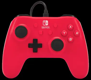 PowerA PowerA NSGP0142-01 mando y volante Rojo USB Gamepa PowerA PowerA NSGP0142-01 mando y volante Rojo USB Gamepa