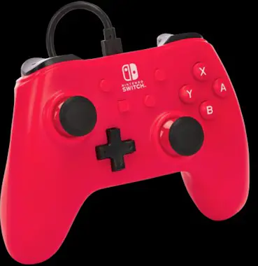 PowerA PowerA NSGP0142-01 mando y volante Rojo USB Gamepa PowerA PowerA NSGP0142-01 mando y volante Rojo USB Gamepa