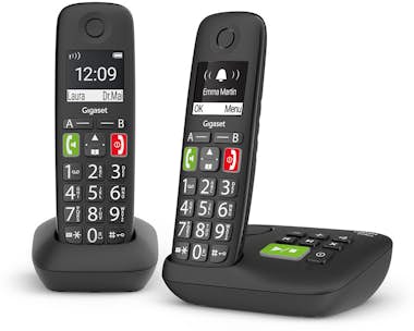 Gigaset Gigaset E290A Duo Teléfono DECT/analógico Identifi Gigaset Gigaset E290A Duo Teléfono DECT/analógico Identifi