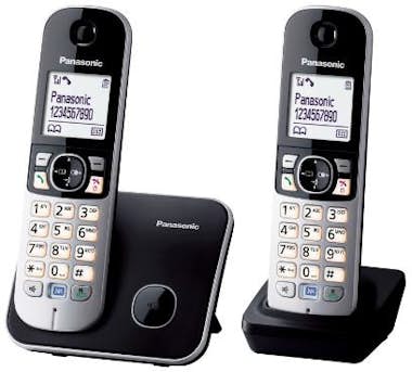 Panasonic Panasonic KX-TG6812 Teléfono DECT Identificador de Panasonic Panasonic KX-TG6812 Teléfono DECT Identificador de