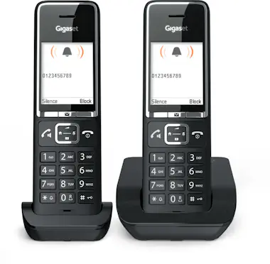 Gigaset Gigaset COMFORT 550 duo Teléfono analógico Identif Gigaset Gigaset COMFORT 550 duo Teléfono analógico Identif
