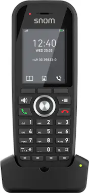Snom Snom M30 IP DECT Handset EU Teléfono DECT Negro Snom Snom M30 IP DECT Handset EU Teléfono DECT Negro