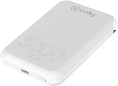 Celly Celly MAGPB5000EVOWH batería externa 5000 mAh Carg Celly Celly MAGPB5000EVOWH batería externa 5000 mAh Carg