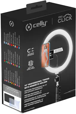 Celly Celly CLICKGHOSTUSB tripode Smartphone 3 pata(s) N Celly Celly CLICKGHOSTUSB tripode Smartphone 3 pata(s) N