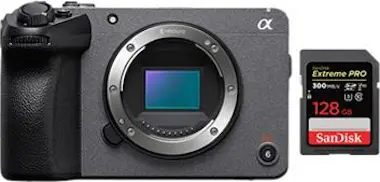 Sony FX30 Cámara de Cine Digital+SanDisk 128GB Extreme Sony FX30 Cámara de Cine Digital+SanDisk 128GB Extreme