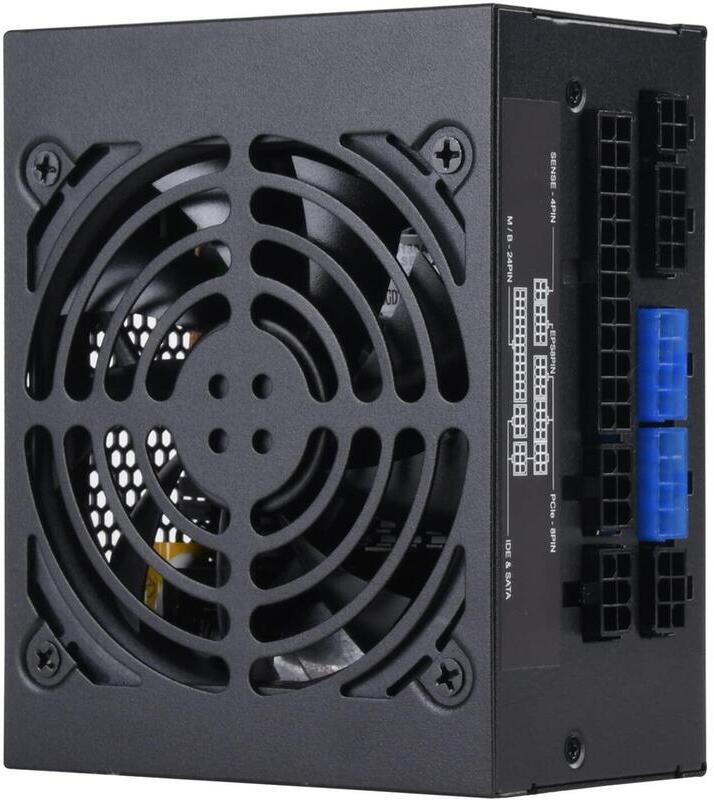 fuente de alimentacion silverstone sx550 sfx 550w silent 80plus gold vent 80mm