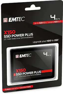 Emtec ssd 4tb 3d nand 2,5"" 6.3cm sataiii x150 power plu Emtec ssd 4tb 3d nand 2,5"" 6.3cm sataiii x150 power plu