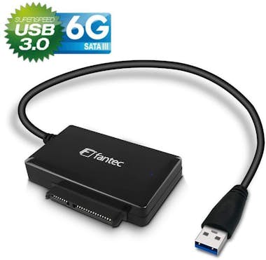 Fantec usb 3.0 sata 6g adapter dock ssd hdd black Fantec usb 3.0 sata 6g adapter dock ssd hdd black