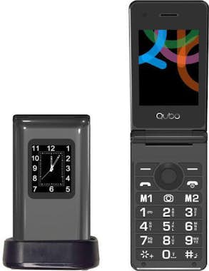 Qubo TelÉfono qubo x-28bkc negro 2,8+1,77 base Qubo TelÉfono qubo x-28bkc negro 2,8+1,77 base