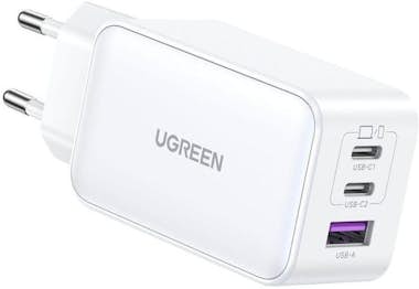 Ugreen Cargador rÁpido ugreen nexode usb-a+2*usb-c 65w ga Ugreen Cargador rÁpido ugreen nexode usb-a+2*usb-c 65w ga