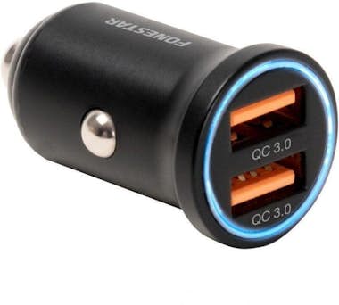 Fonestar Cargador de coche fonestar usb-alu2carfast 2xusb 3 Fonestar Cargador de coche fonestar usb-alu2carfast 2xusb 3