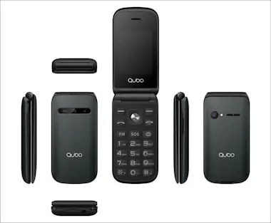 Qubo Telefono mÓvil x209 2.4 negro Qubo Telefono mÓvil x209 2.4 negro