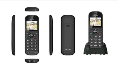 Qubo Telefono mÓvil qubo d1803 1,77 negro 2g base Qubo Telefono mÓvil qubo d1803 1,77 negro 2g base