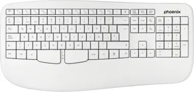 Phoenix Technologies Phoenix k201 teclado ergonÓmico inalÁmbrico 2.4ghz Phoenix Technologies Phoenix k201 teclado ergonÓmico inalÁmbrico 2.4ghz