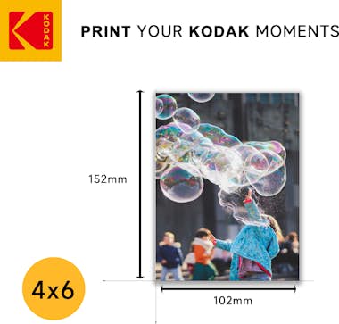 KODAK Papel fotográfico magnético - Paquete de 5 hojas d KODAK Papel fotográfico magnético - Paquete de 5 hojas d