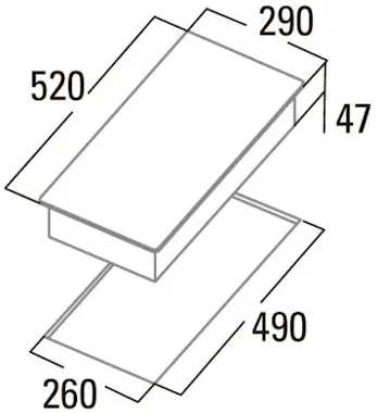 Cata Placa Vitroceramica TD3002BK Cata Placa Vitroceramica TD3002BK