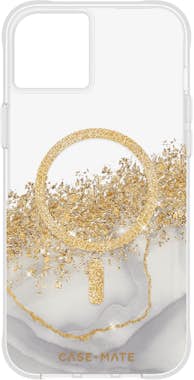 Case-Mate Funda MagSafe iPhone 15 Plus silicona oro jaspeada Case-Mate Funda MagSafe iPhone 15 Plus silicona oro jaspeada